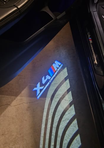 Customer photo review of BMW X SERIES DOOR LIGHTS