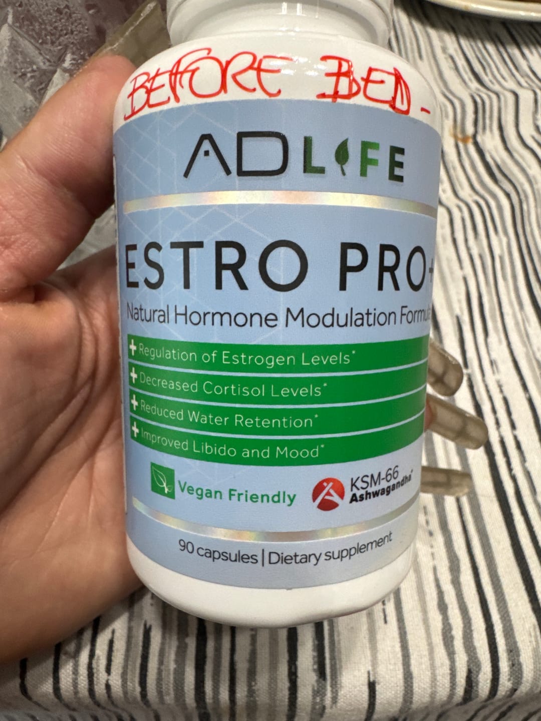 Customer photo review of Estro Pro+ | Natural Hormone Modulation Formula
