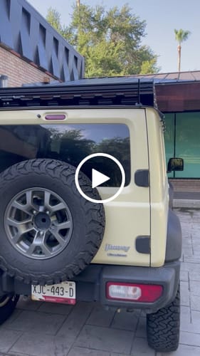 Customer video review of Rack de Carga Extreme 5 para Suzuki Jimny (5-door)