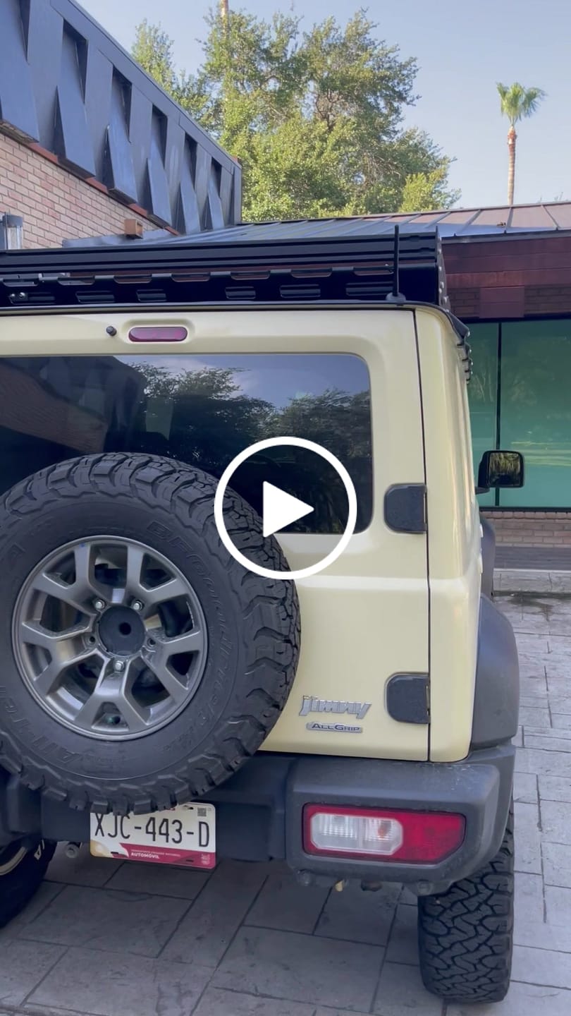 Customer video review of Rack de Carga Extreme 5 para Suzuki Jimny (5-door)