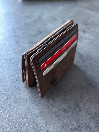 Customer photo review of Flap Boy - Magic Wallet with Coin Pocket