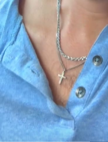 Customer photo review of CROSS CHAIN | Silver