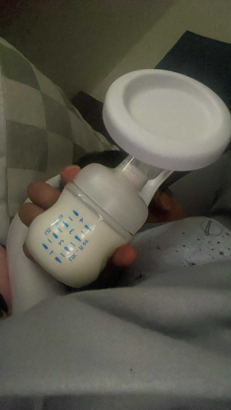 Customer photo review of Lactation Caramelised White Hot Chocolate