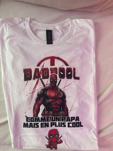 Customer photo review of Dadpool - fabriqué sur mesure
