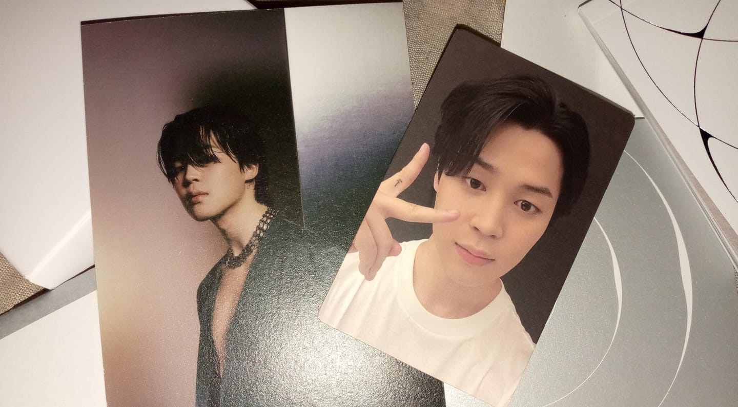 Customer photo review of BTS JIMIN - FACE 1ST SOLO ALBUM