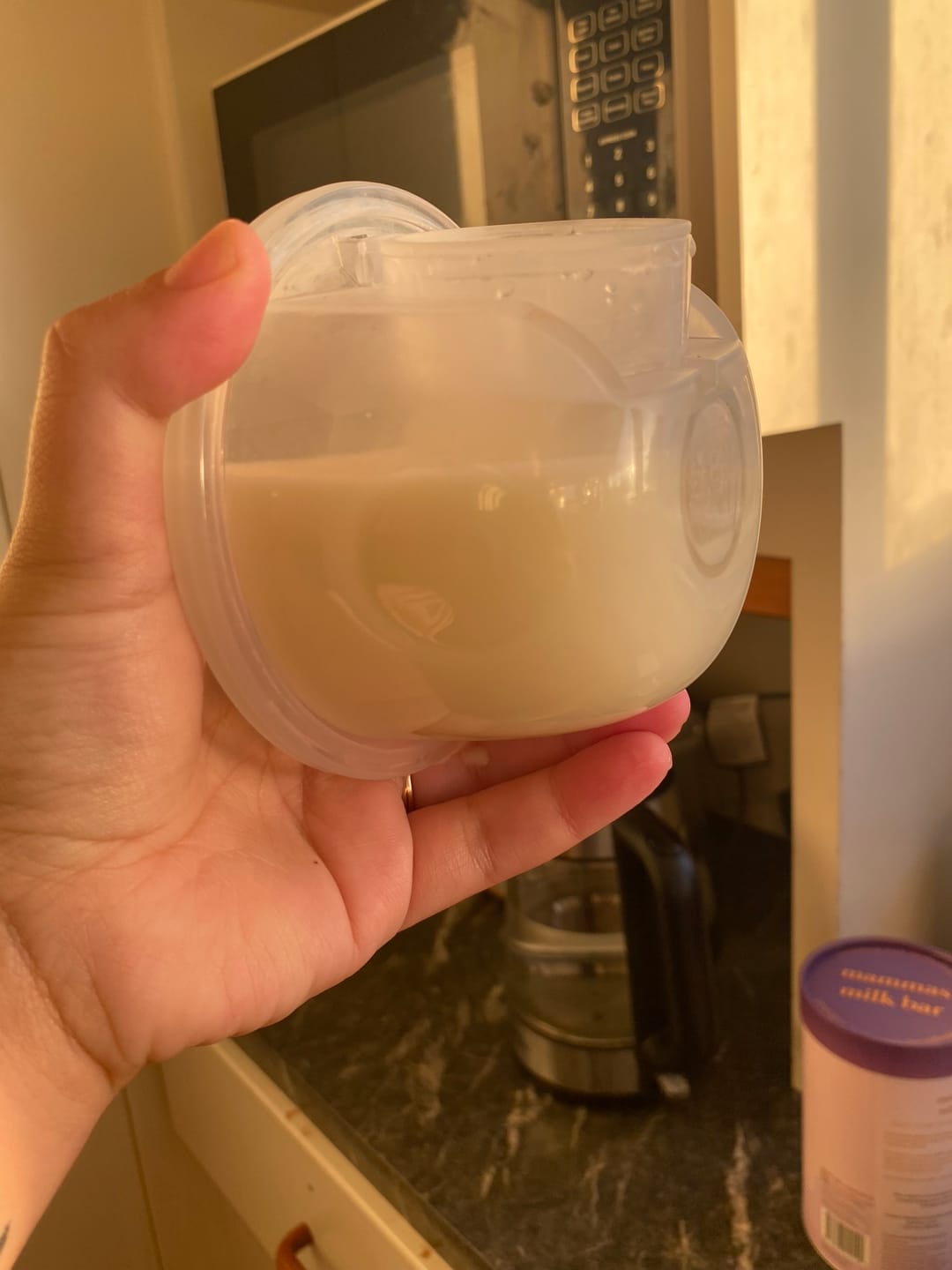 Customer photo review of *NEW* Lactation Oat Milk Rich Chocolate