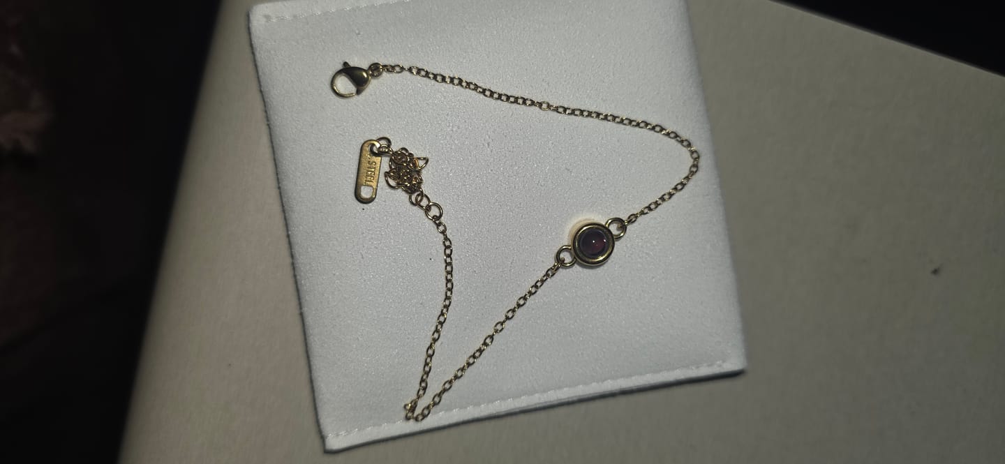Customer photo review of Photo Projection Bracelet