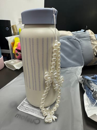 Customer photo review of Pretty Porcelain Bubble Bottle