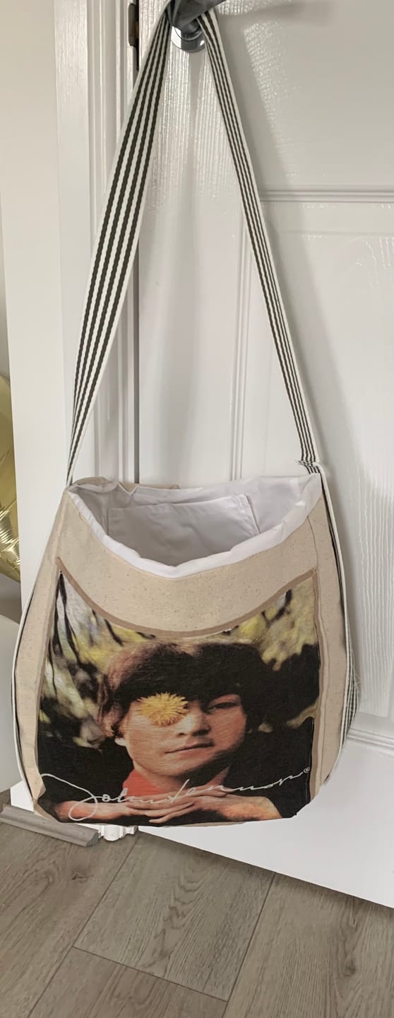 Customer photo review of Striped Webbing/Bag Strap