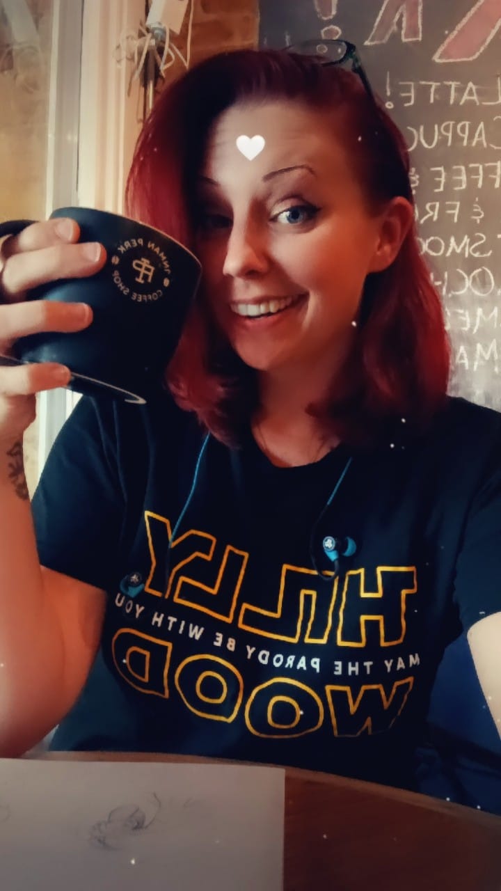 Customer photo review of May The Parody Be With You T-shirt
