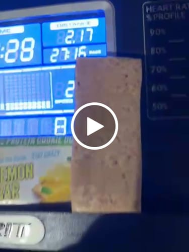 Customer video review of Lemon Bar - 6 Bars