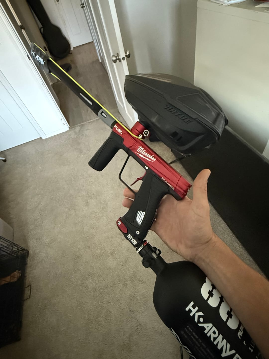 Customer photo review of Infamous Raptor Deuce Trigger 180R/LV2