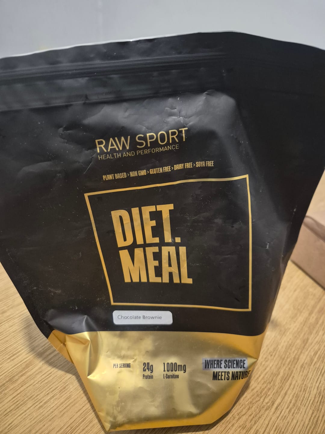 Customer photo review of Diet Meal Protein (1KG) Powder
