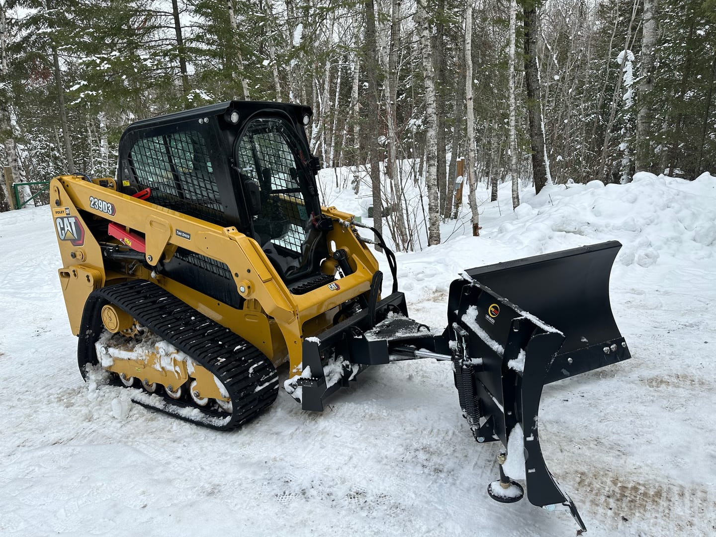 Customer photo review of Snow Break - V-Plow