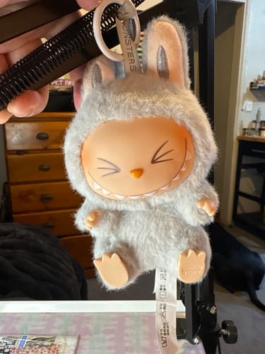 Customer photo review of Pop Mart Labubu The Monsters Have a Seat Vinyl Plush Blind Box