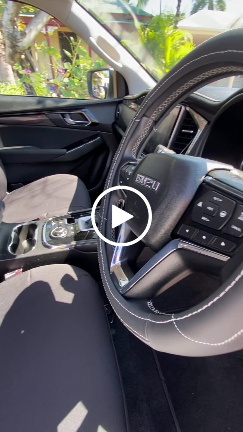 Customer video review of Sharkskin PLUS Seat Covers for Isuzu MU-X 5 Seater (June/2021-On)