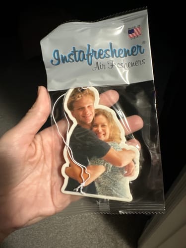 Customer photo review of Custom Shape Air Freshener
