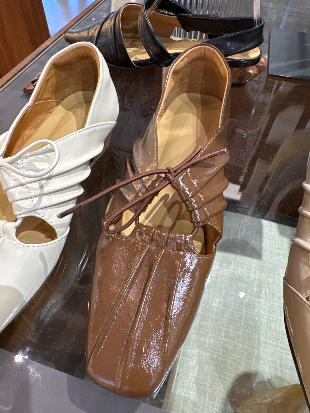 Customer photo review of Chappell 𖤓 Square Toe Hollow Loafers