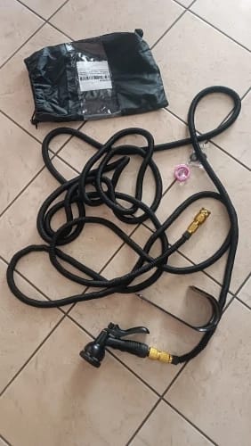 Customer photo review of AquaFlex Pro – Der flexible Gartenschlauch mit 7 Sprühfunktionen