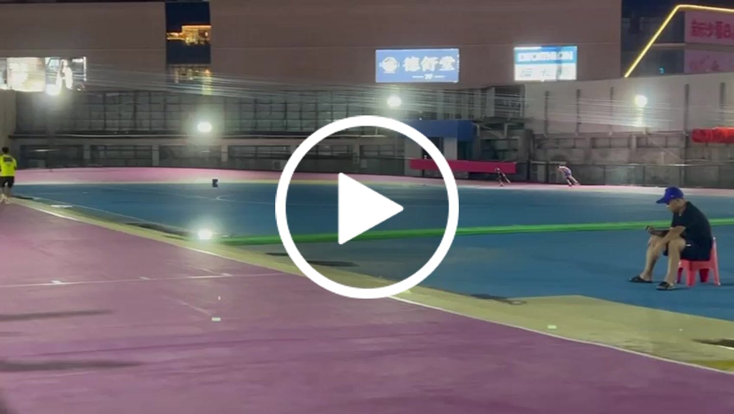 Customer video review of Red Magic Inline Skate Wheel