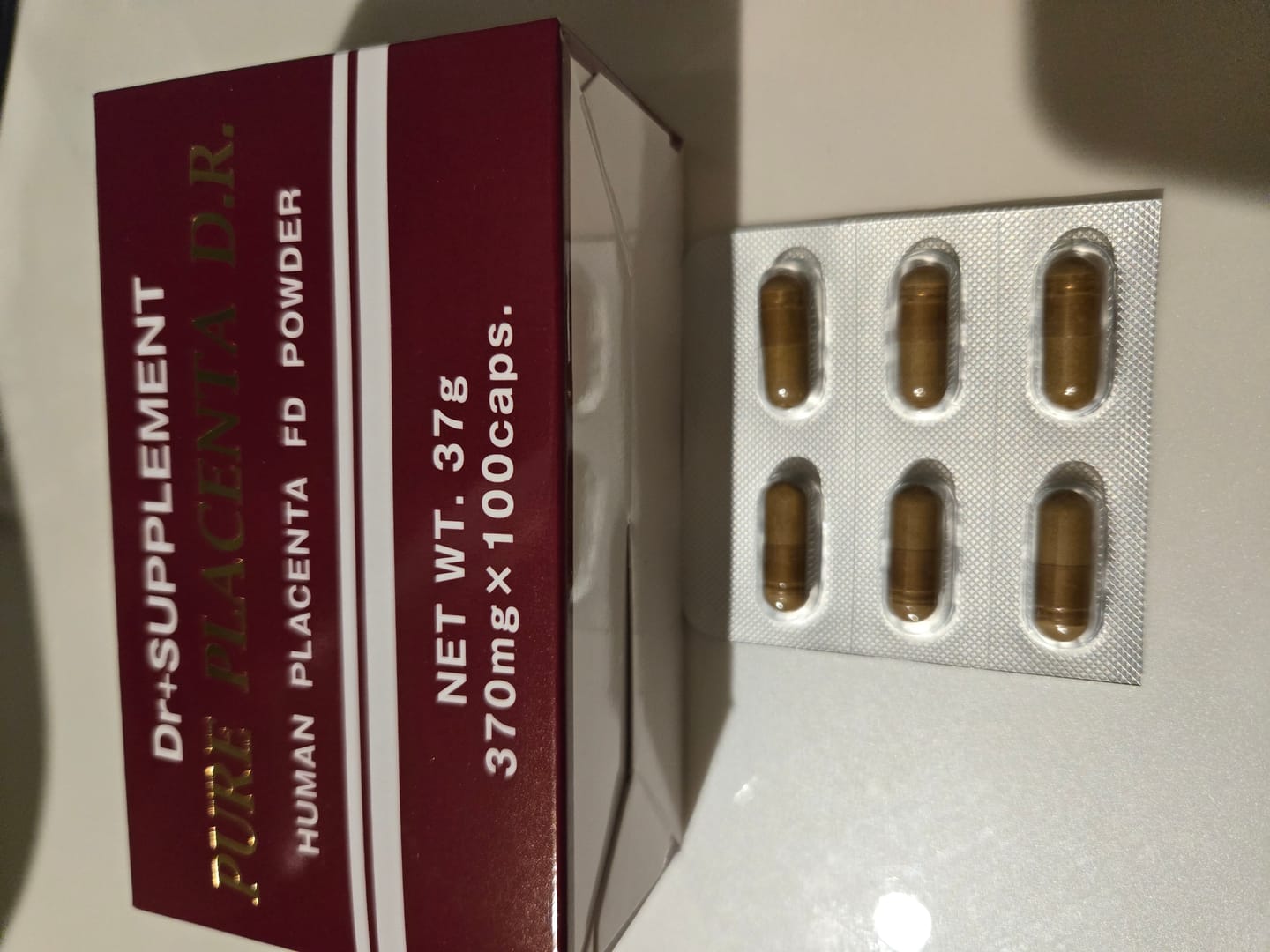 Customer photo review of ピュアプラセンタD.R.