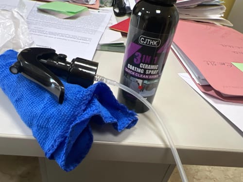 Customer photo review of Ceramic Shield™ – Professional Shine & Protection in Seconds