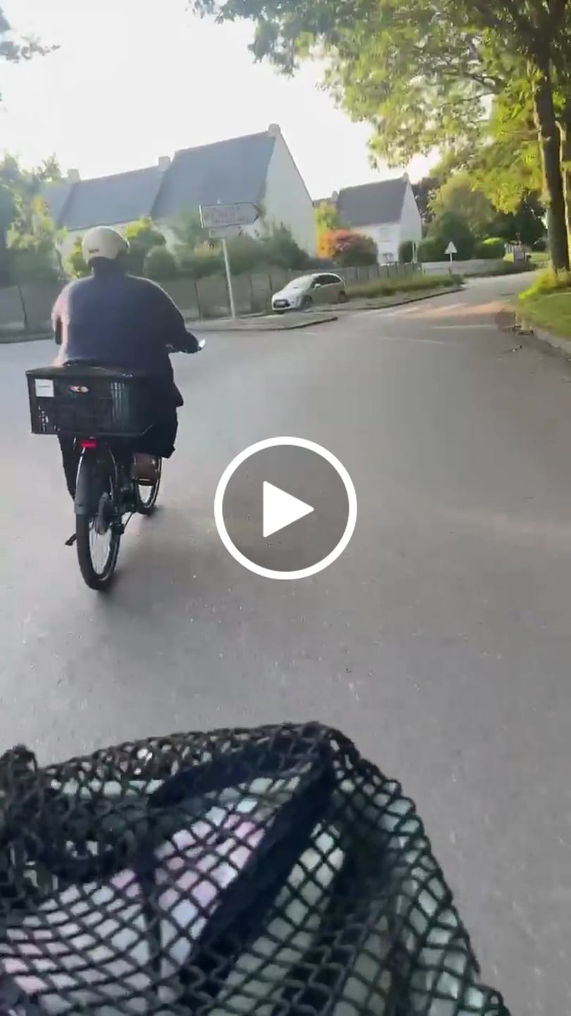 Customer video review of Clignotants vélo Sonores Beamy™ - Promo 2+1 Gratuit