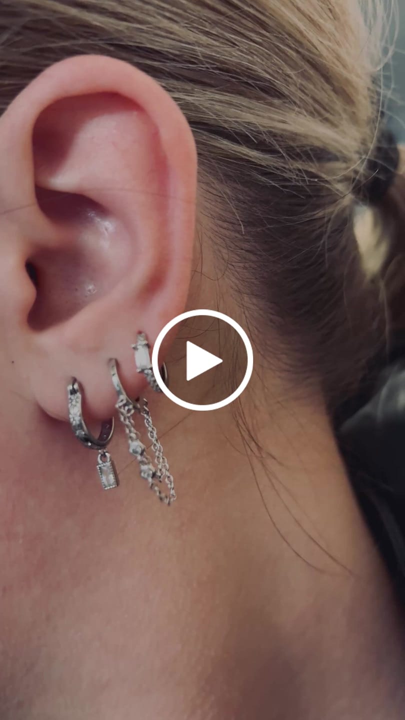 Customer video review of Shimmer Hoops