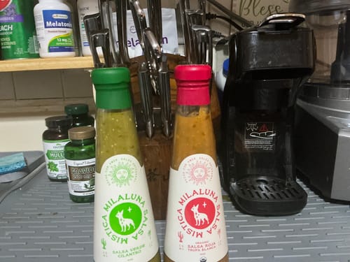 Customer photo review of el dúo: Roja + Verde