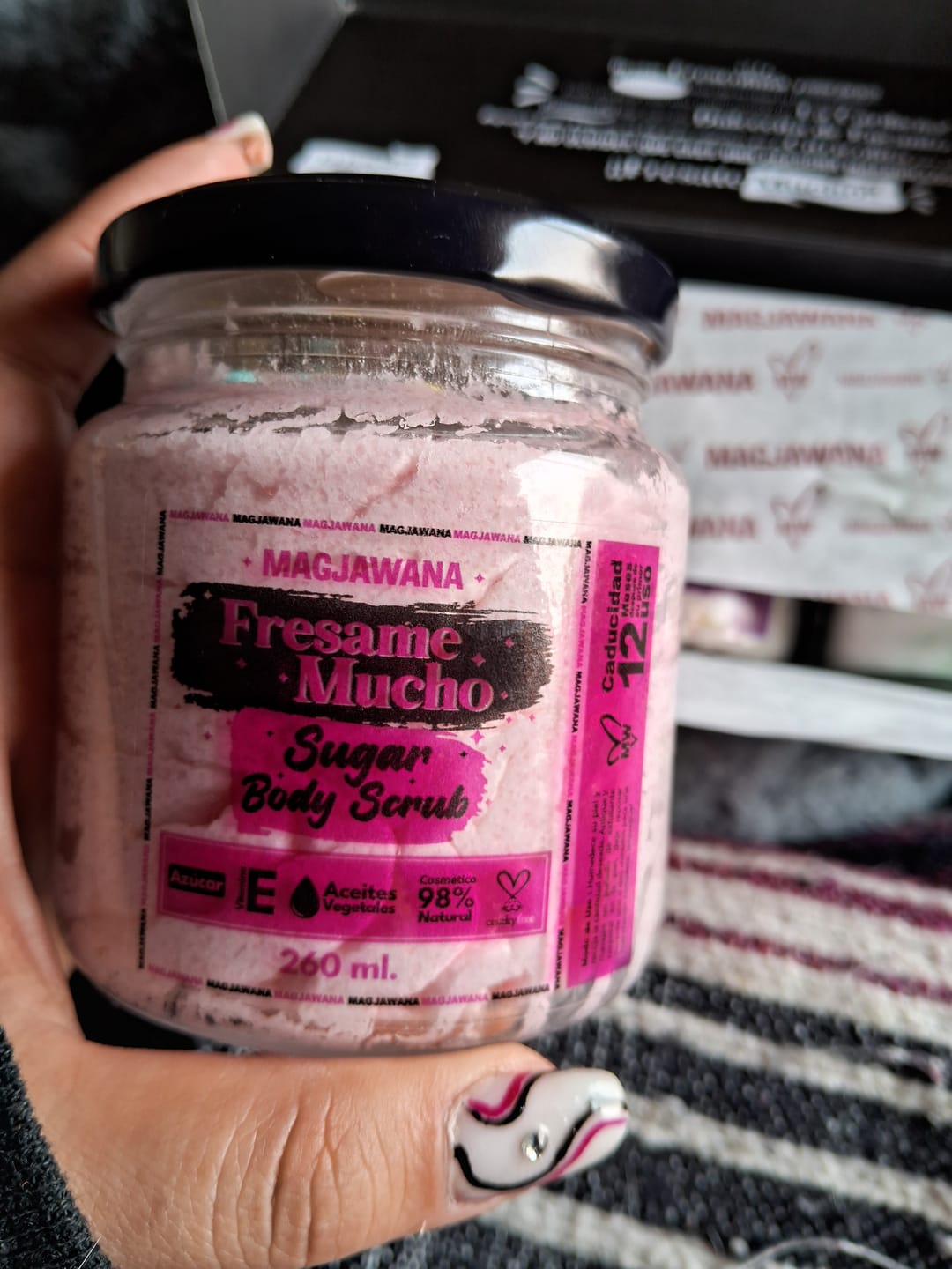 Customer photo review of Exfoliante Fresame Mucho