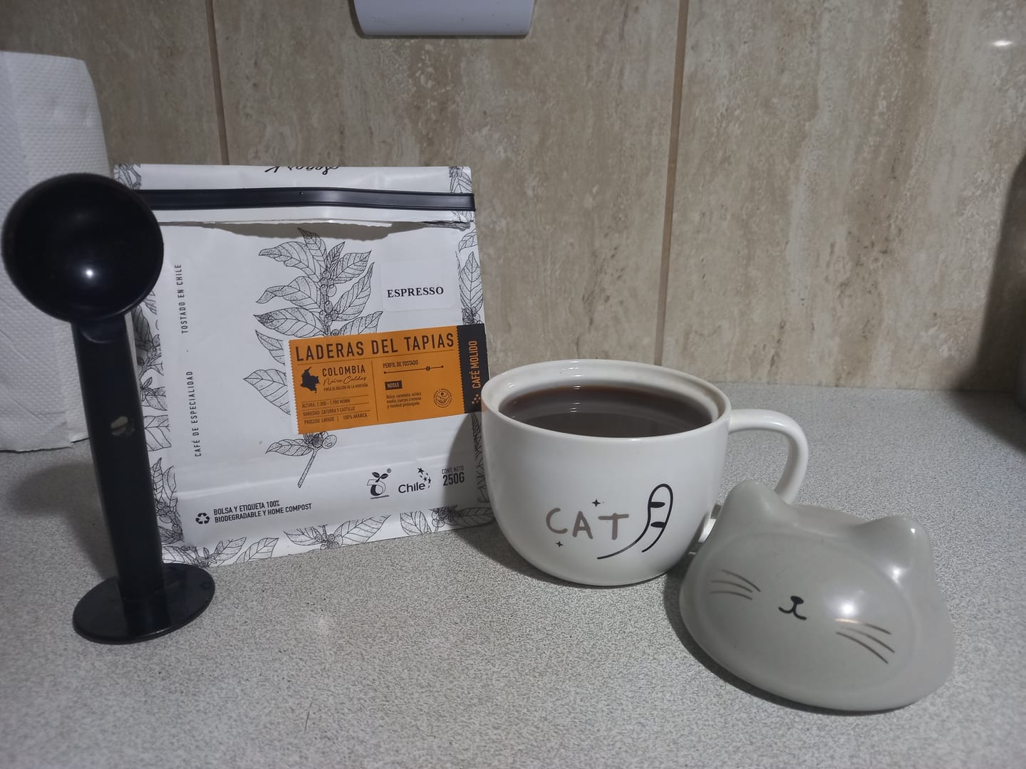 Customer photo review of Colombia | Laderas del Tapias Bolsa 250 gramos | MOLIDO