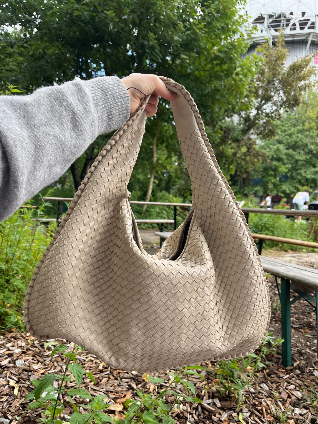 Customer photo review of Woven Bag XL