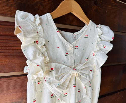Customer photo review of Sister Cherry Print Outfit