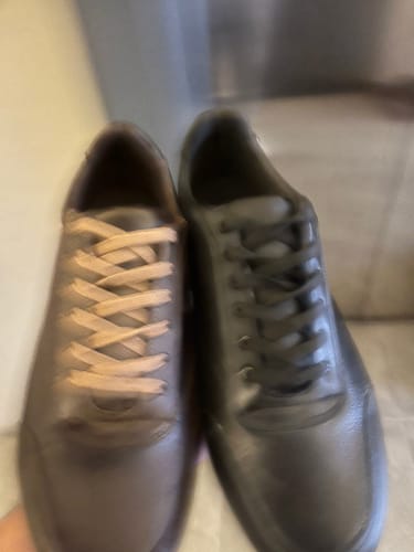 Customer photo review of Tenis Artesanal Hombre Toronto - Negro