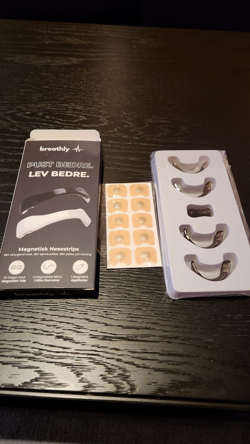 Customer photo review of Breathly Startpakke