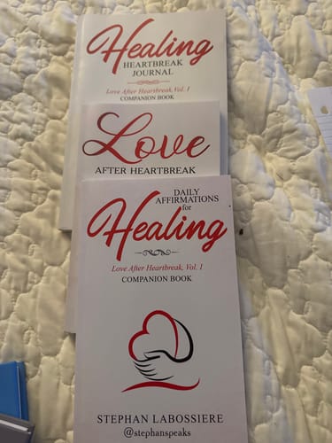 Customer photo review of Healing Your Heart ❤️ Bundle
