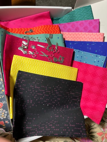 Customer photo review of Mrs Quilty Subscription Box 14