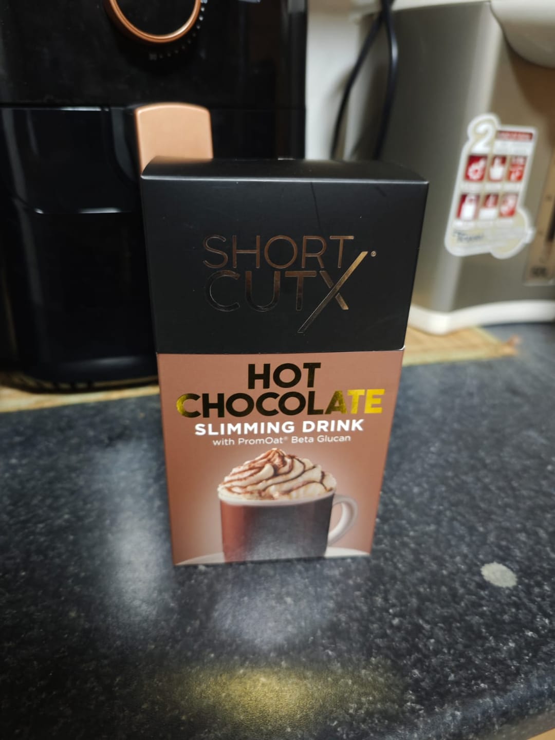 Customer photo review of Shortcutx Hot Chocolate Slimming Drink