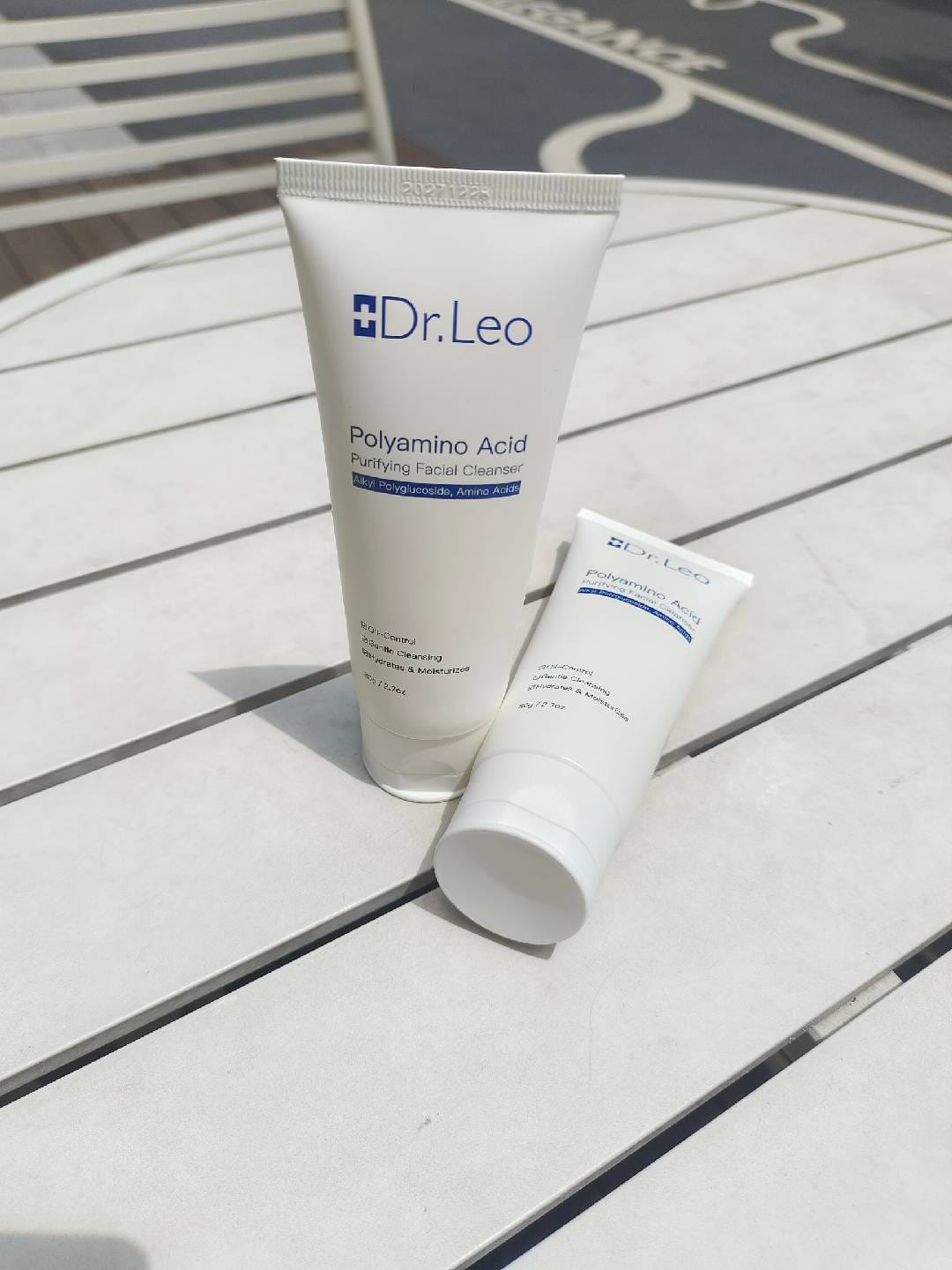 Customer photo review of Polyamino Acid Purifying Facial Cleanser