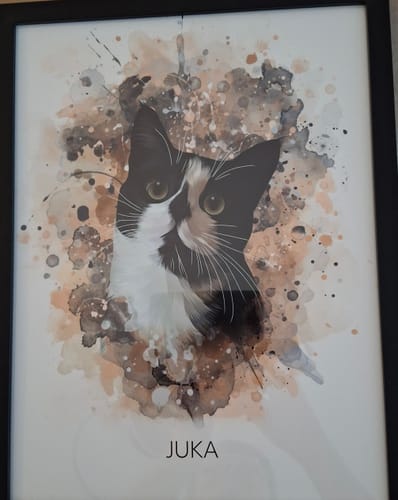Customer photo review of Waterverf Portret