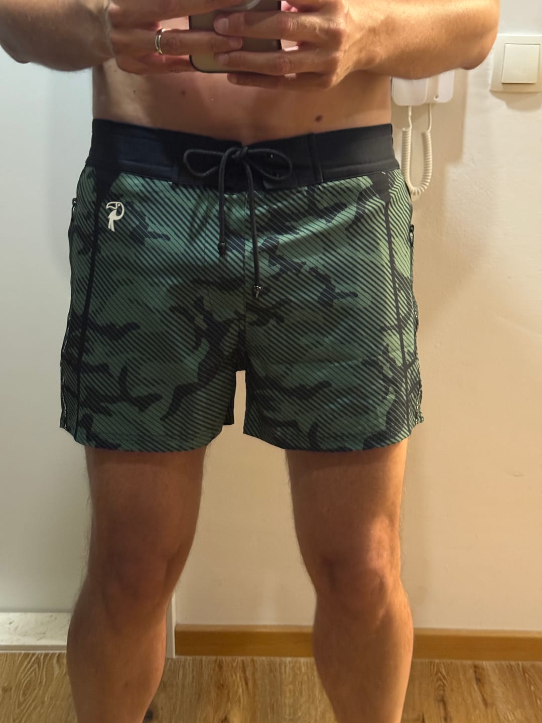 Customer photo review of Striped Green Camo  - 3"