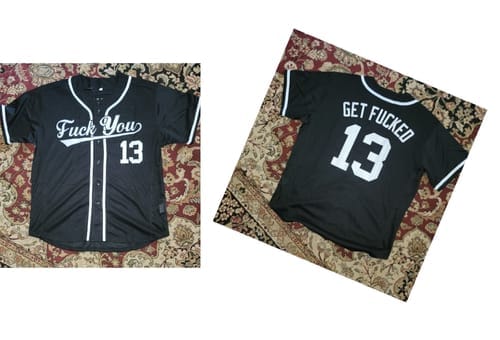 Customer photo review of Custom Baseball Jersey Stitched Personalized Baseball Sports Uniform For Men Women Boy