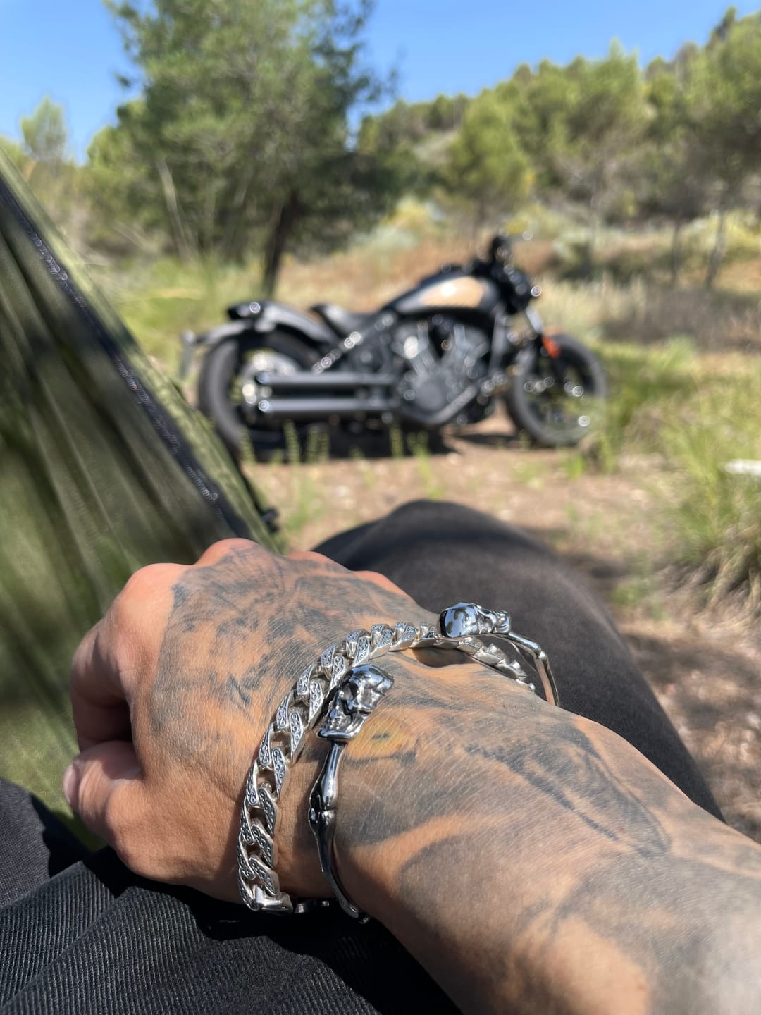 Customer photo review of ANCIENT CUBAN. - 925 STERLING SILVER