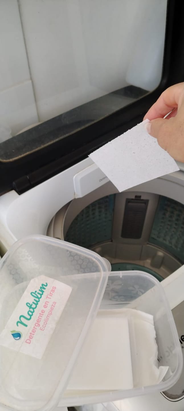 Customer photo review of Eco-Tiras de lavar Natulim - 40 lavados