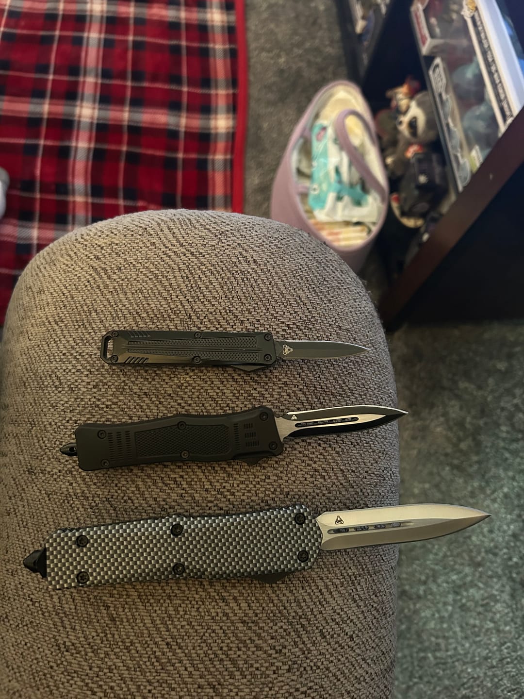 Customer photo review of VT Mini Stinger OTF Knife