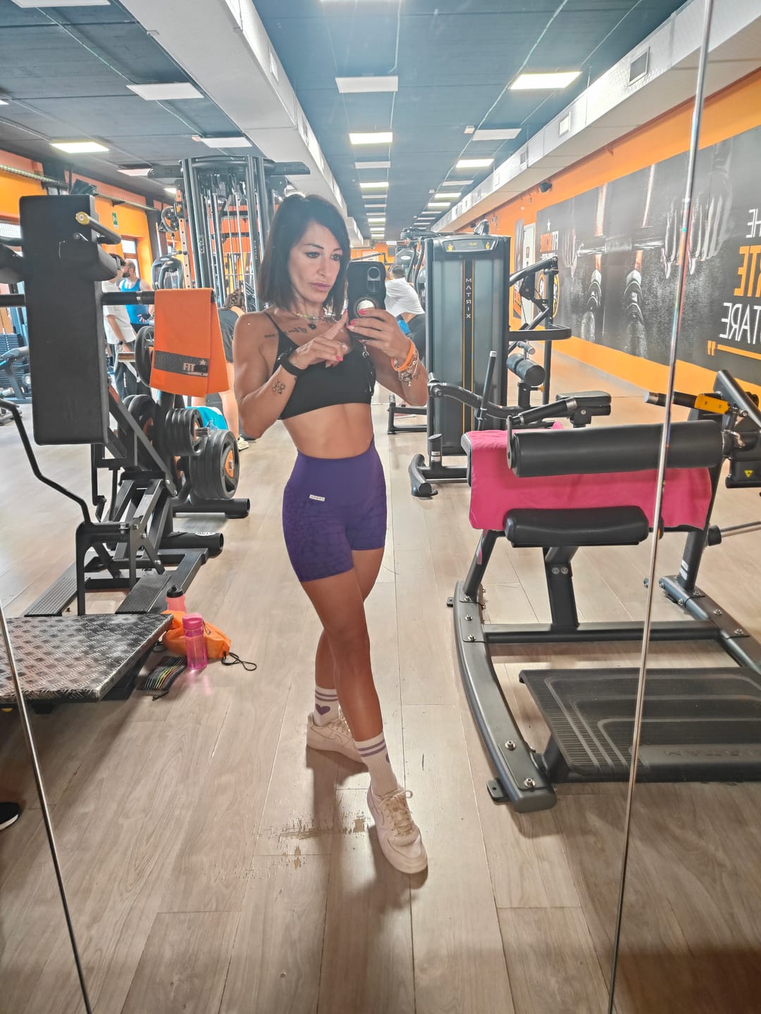 Customer photo review of Shorts All-up Cocco Viola