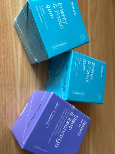 Customer photo review of Energy & Focus Gum