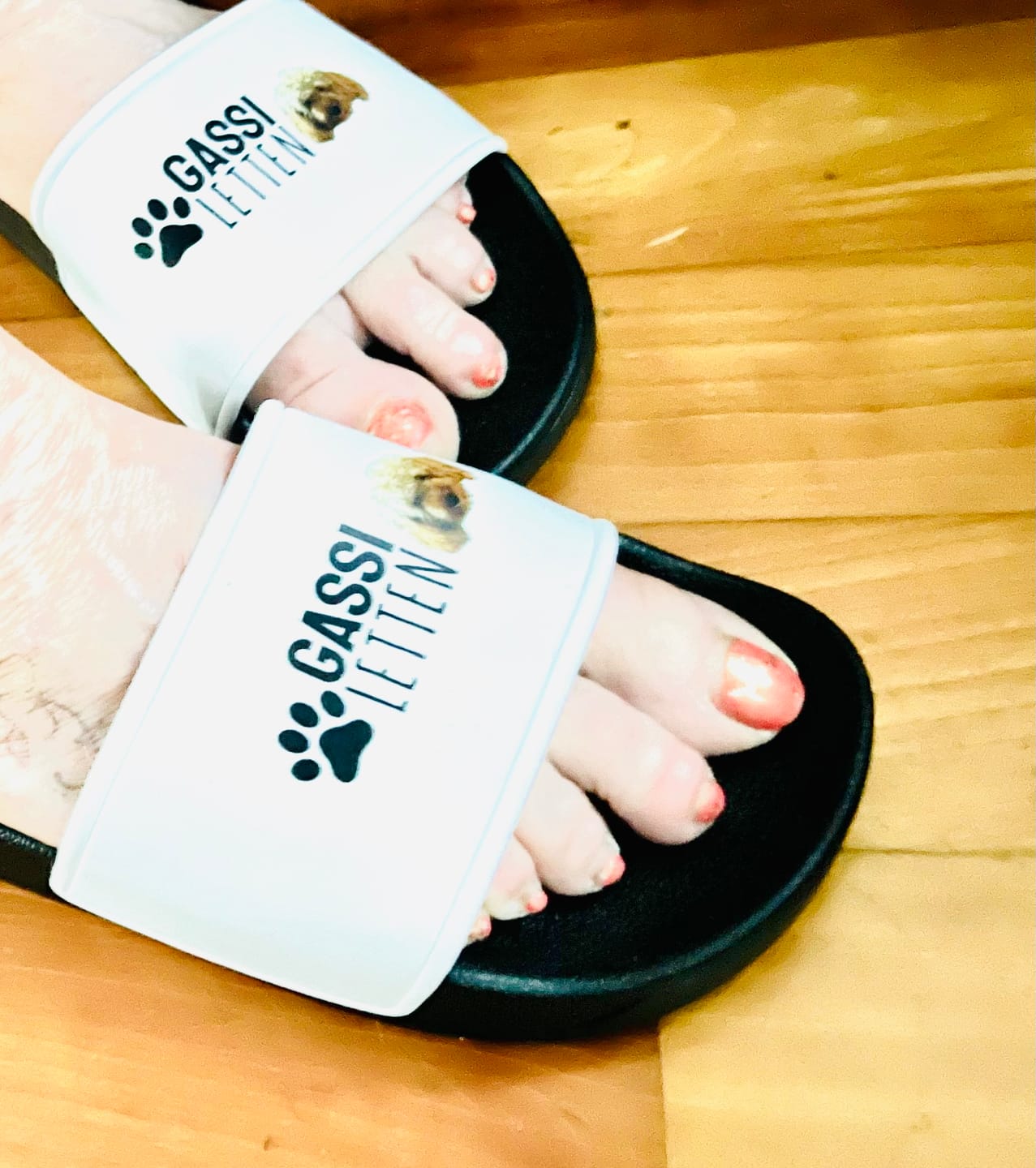 Customer photo review of Gassiletten - Individuelle Badelatschen