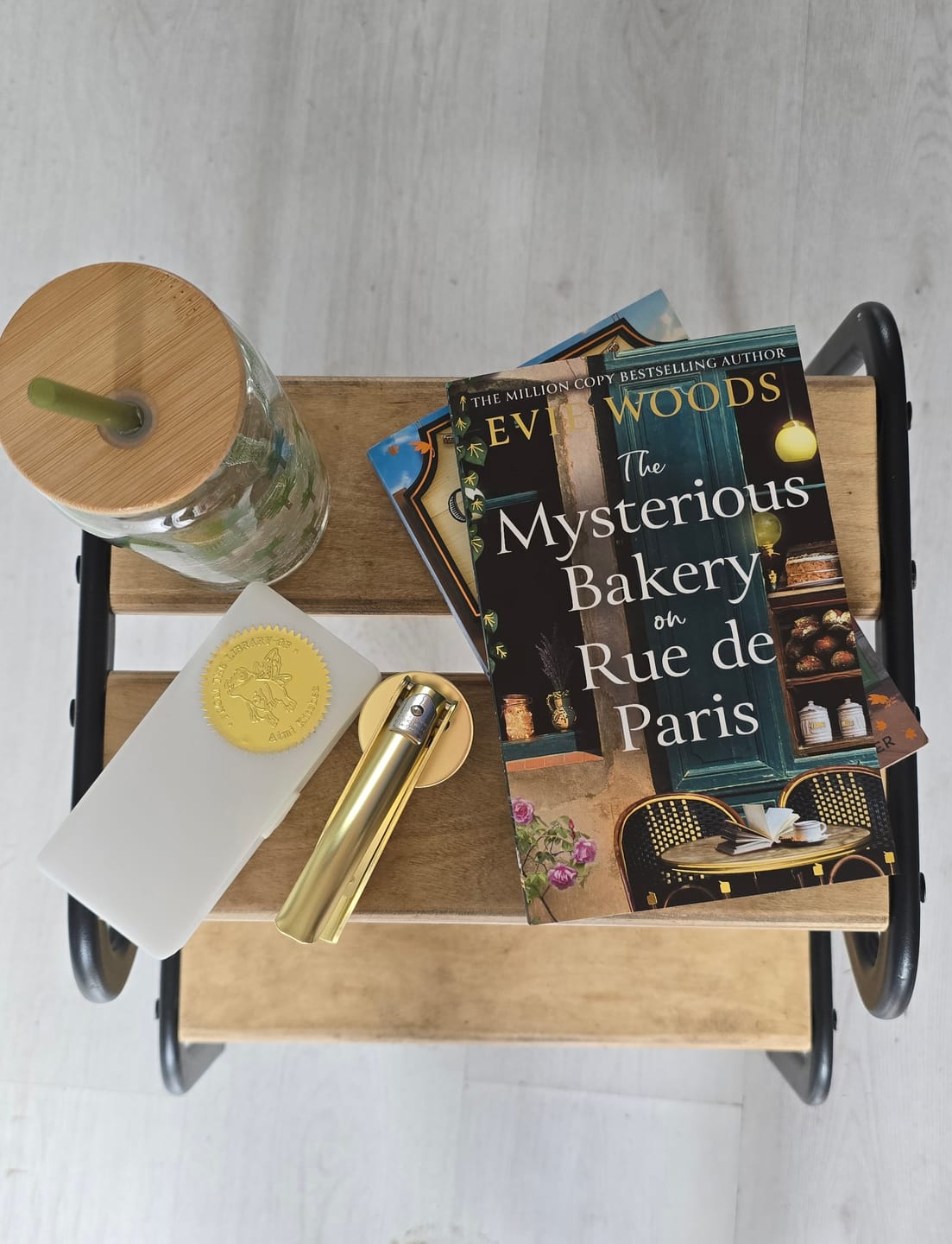 Customer photo review of Custom Book Embosser
