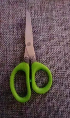 Customer photo review of Multiblades Kitchen Scissors